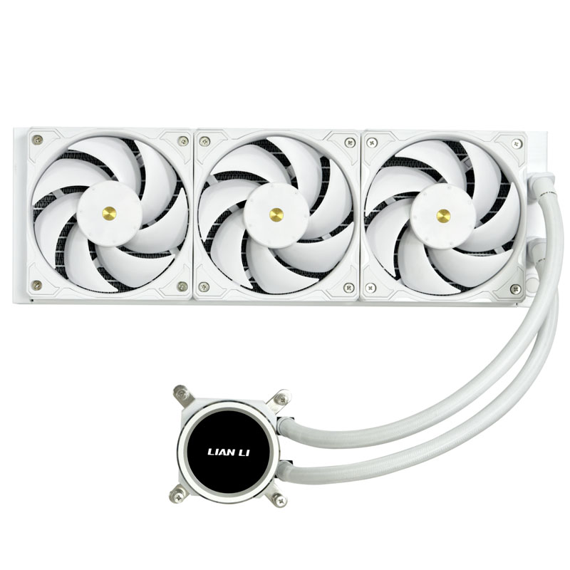Lian Li Galahad II Trinity Performance AIO 360mm CPU Water Cooler - White