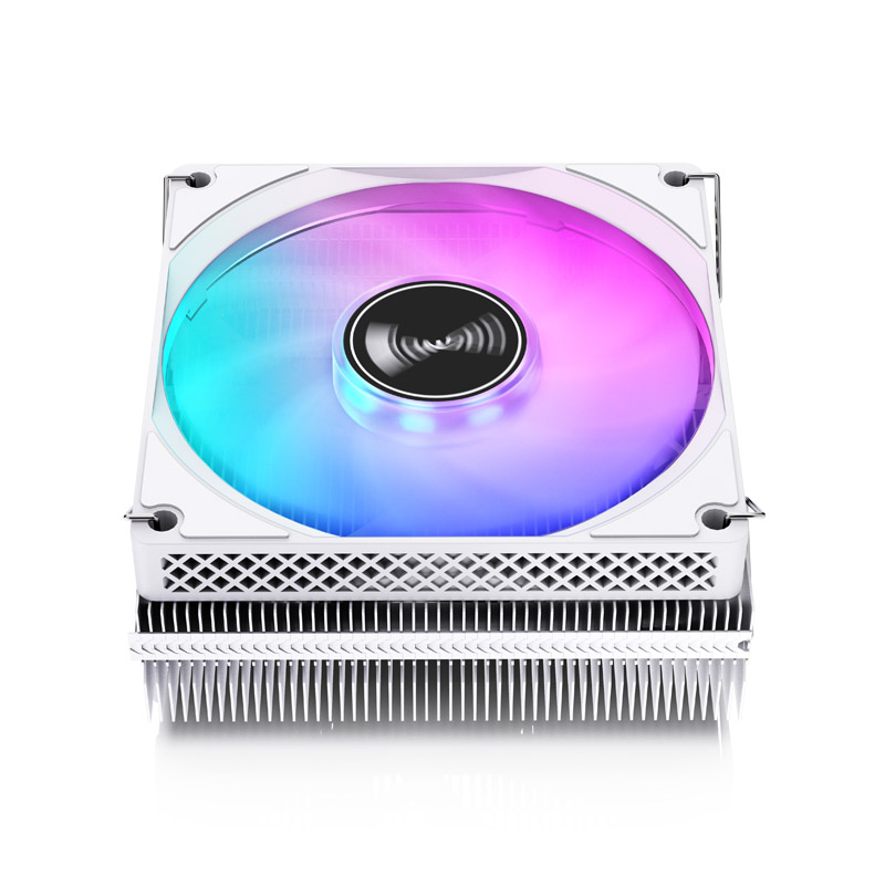 Jonsbo - Jonsbo HX4170D Low Profile ARGB CPU Cooler White – Intel and AMD