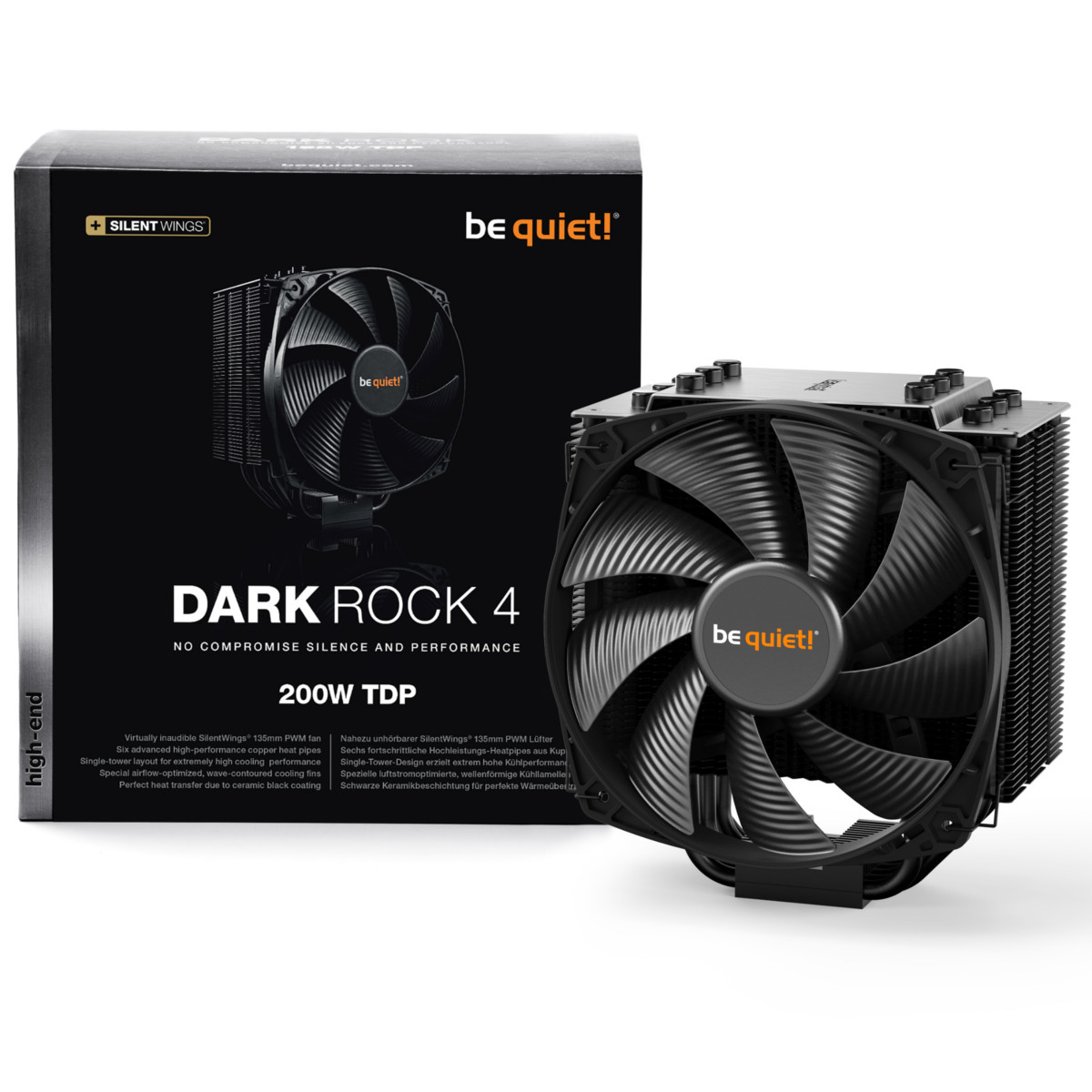 be quiet! Dark Rock 4 CPU Cooler