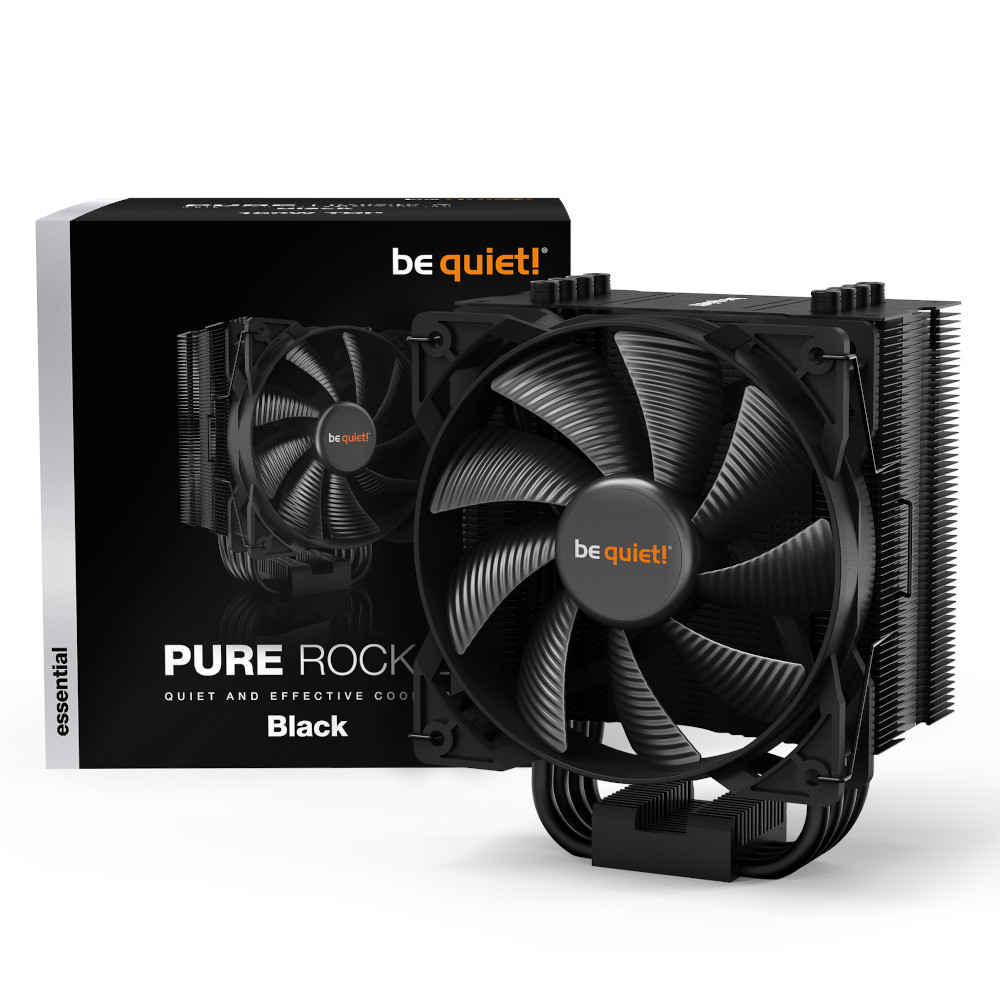 be quiet! - be quiet! Pure Rock 2 Black CPU Cooler - 120mm
