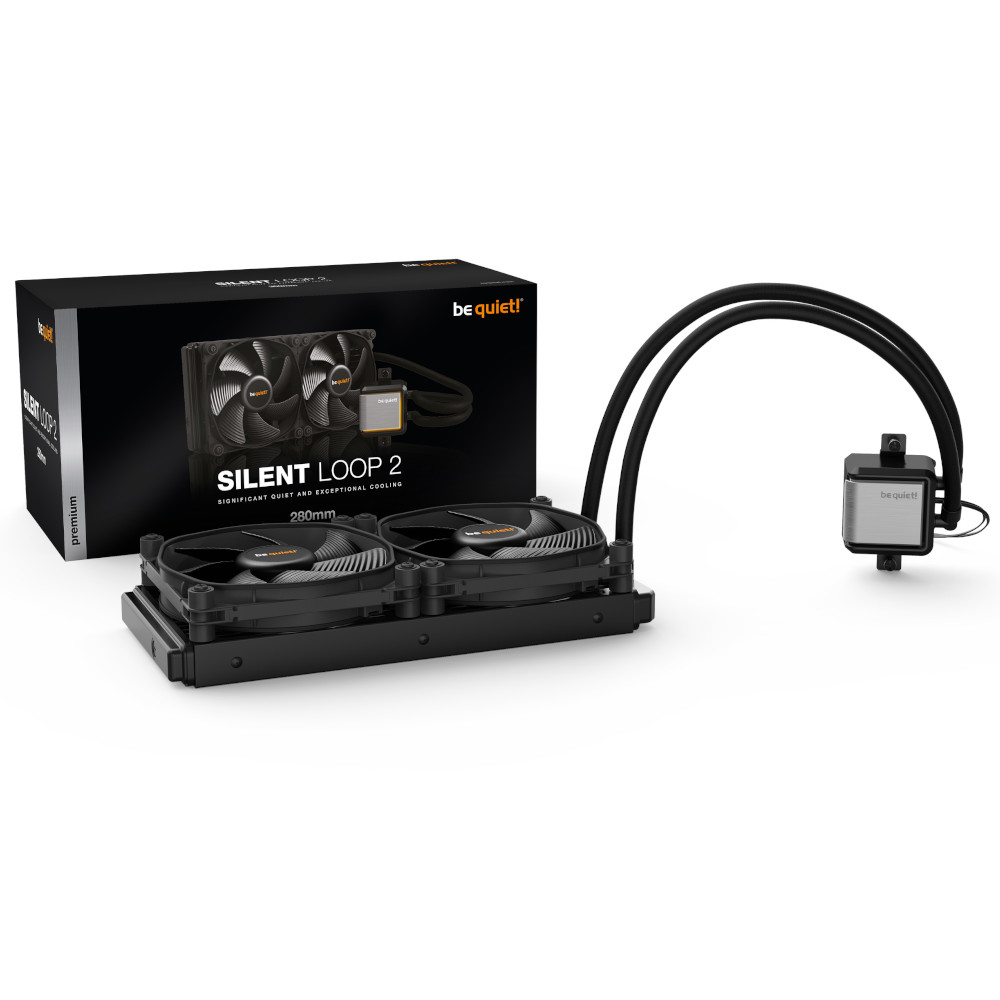 be quiet! - be quiet! Silent Loop 2 280 High Performance CPU Water Cooler - 280mm