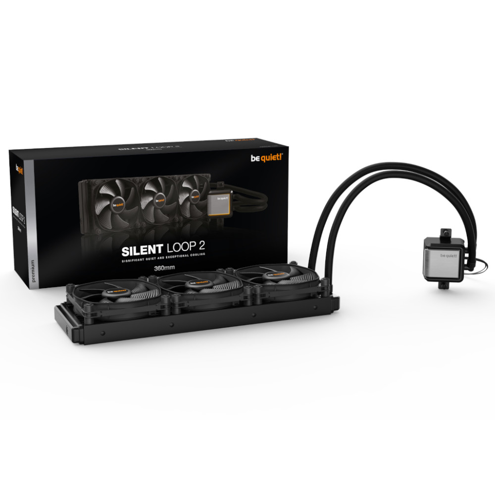 be quiet! - be quiet! Silent Loop 2 360 High Performance CPU Water Cooler - 360mm