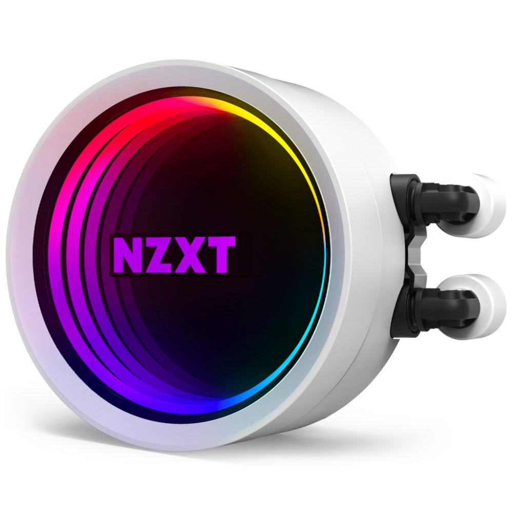 NZXT - NZXT Kraken X73 RGB WHITE AIO CPU Water Cooler - 360mm