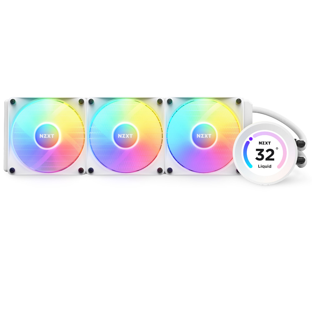 Buy NZXT Kraken 360 RGB 360mm AIO Liquid Cooler - White at Best