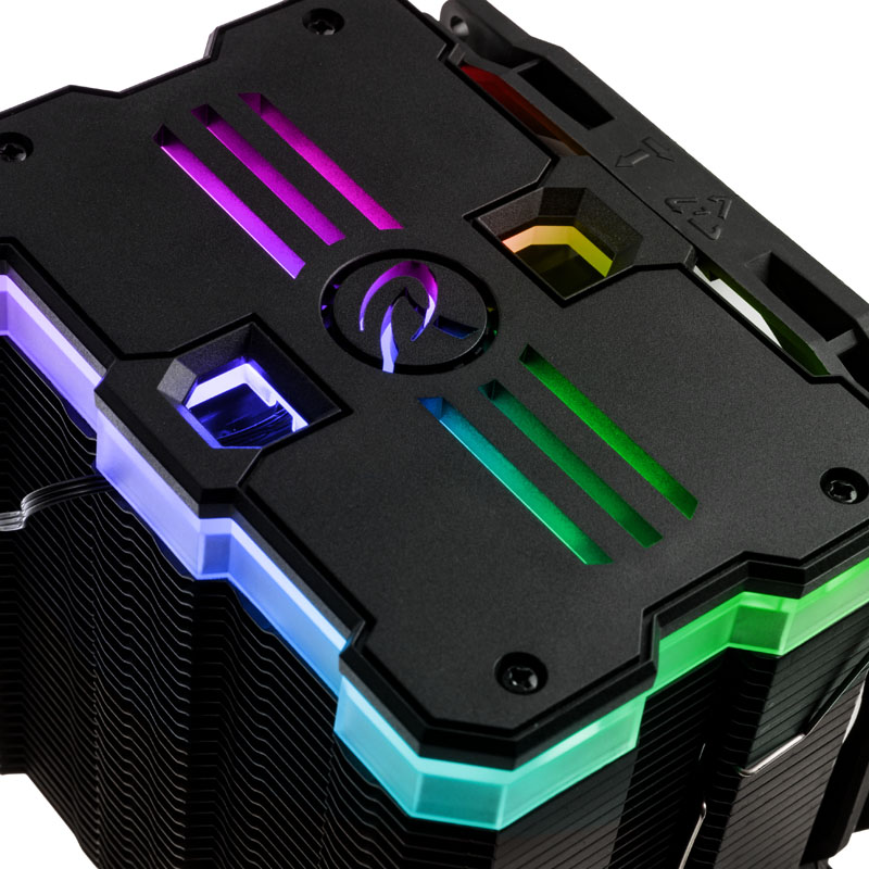Raijintek - Raijintek Mya RBW Rainbow LED CPU Cooler - 120mm