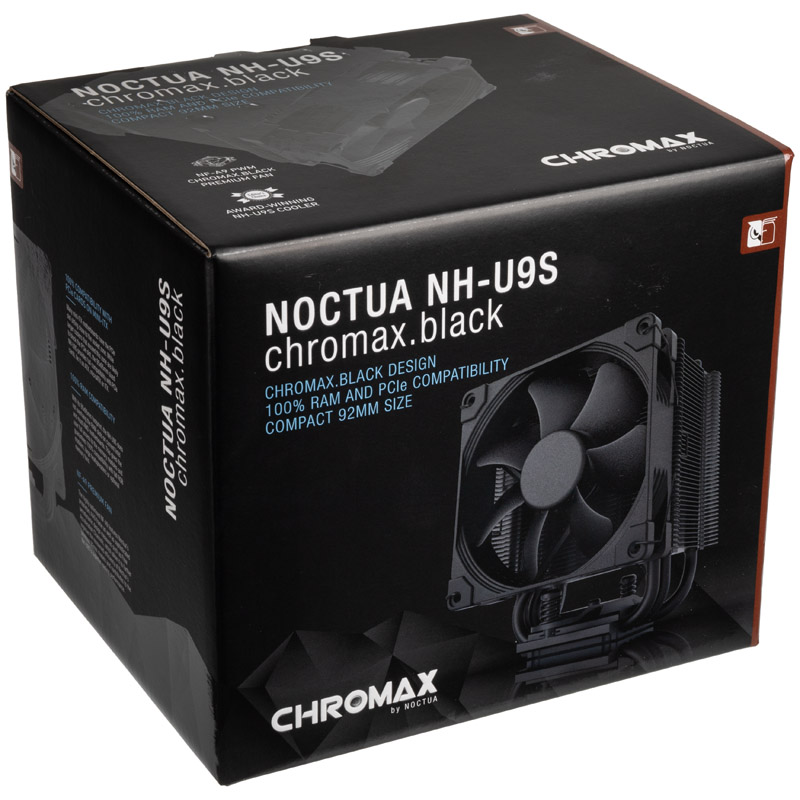 Noctua - Noctua NH-U9S Chromax Black CPU Cooler - 92mm