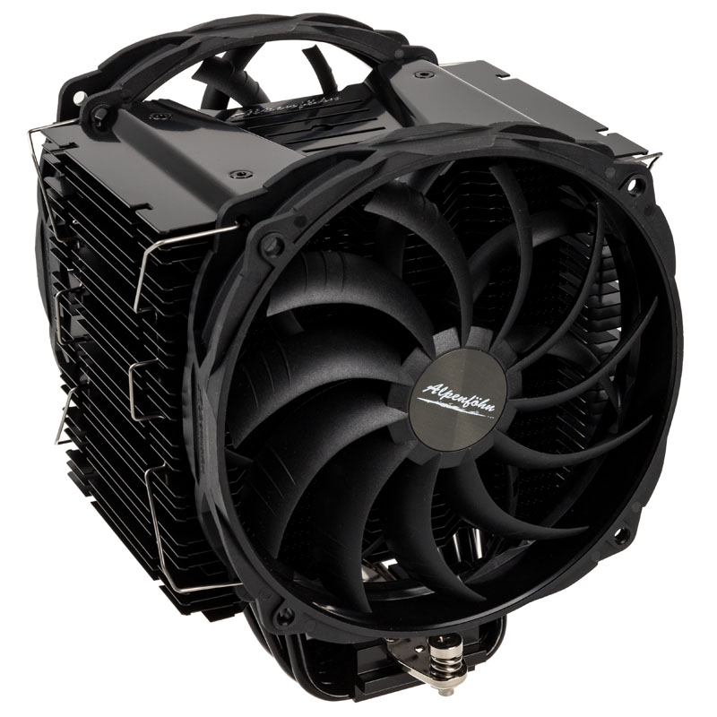 B Grade Alpenfohn Brocken 3 Black Edition CPU Cooler Dual Fan Edition - 140mm