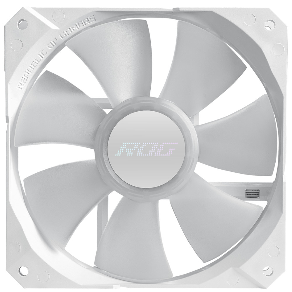 Asus - ASUS ROG Strix LC II 360 White Edition Performance RGB AIO CPU Liquid Cooler - 360mm