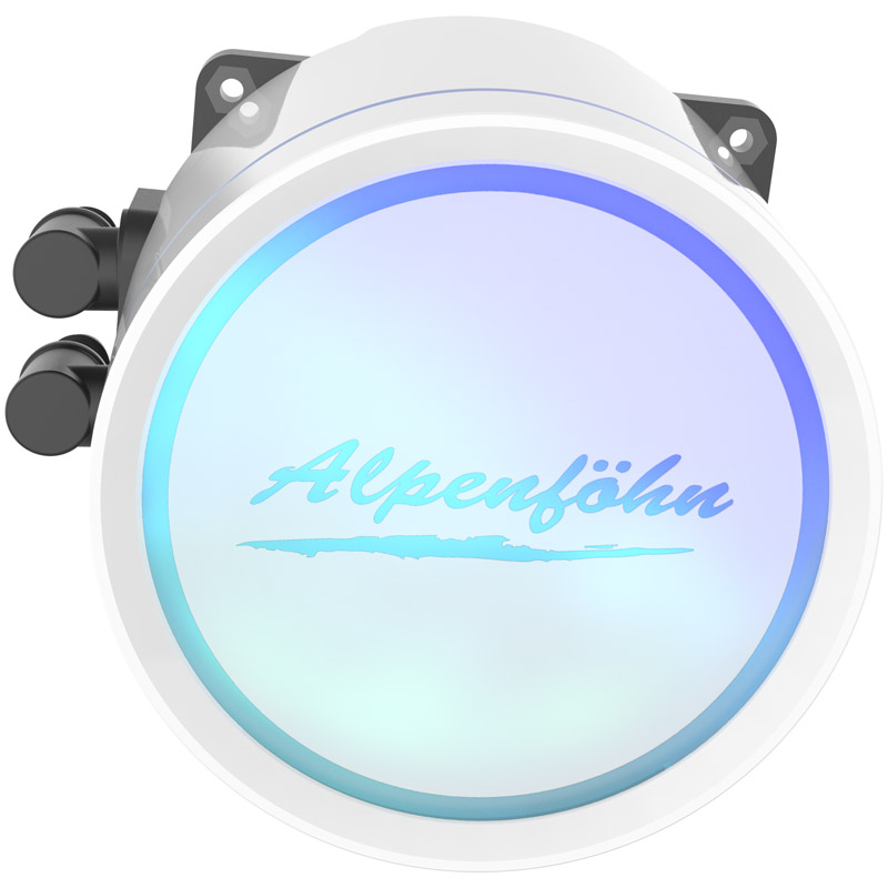 Alpenföhn - Alpenfohn Glacier Water 240 White High Speed ARGB CPU Water Cooler - 240mm