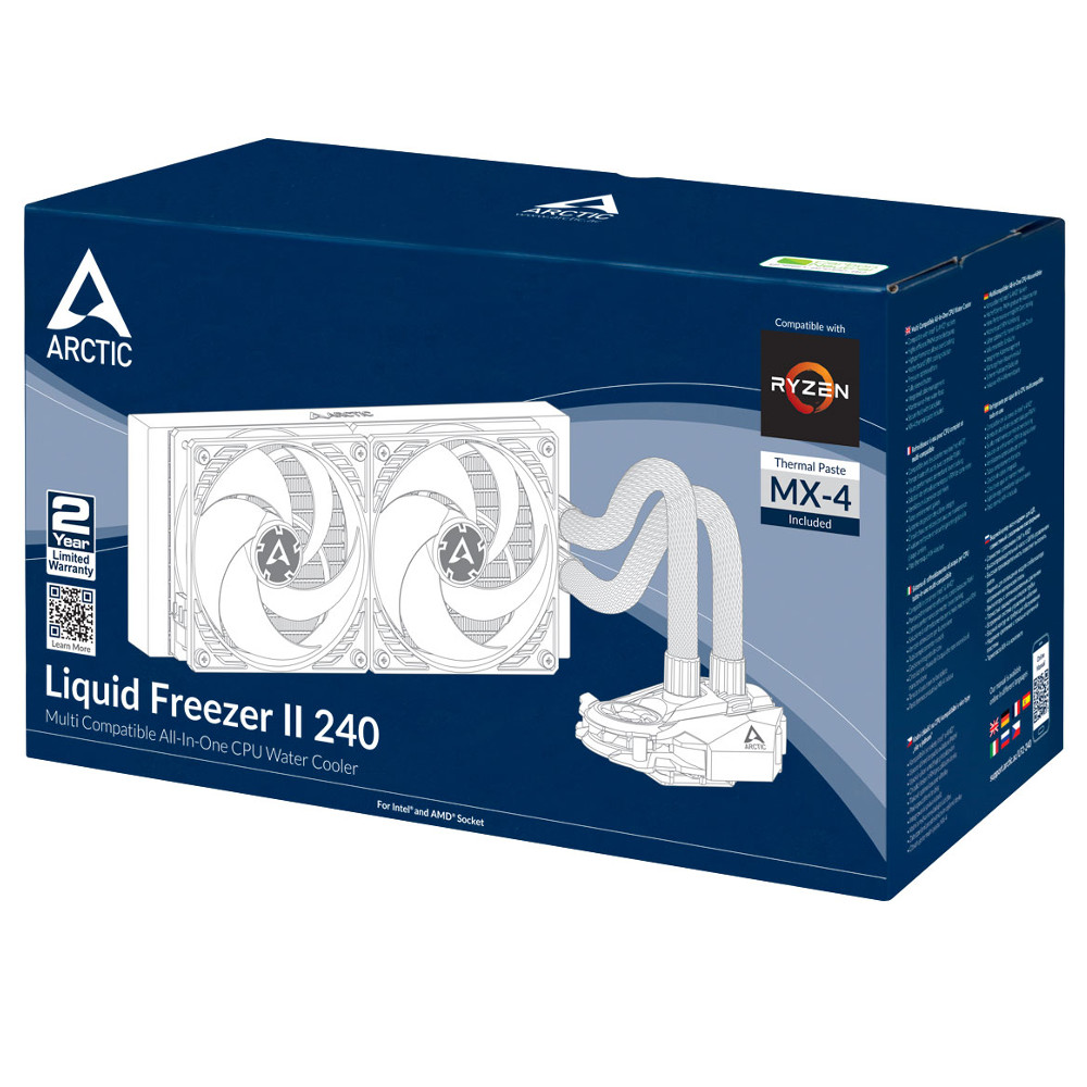 Arctic - Arctic Liquid Freezer II High Performance CPU Water Cooler - 240mm