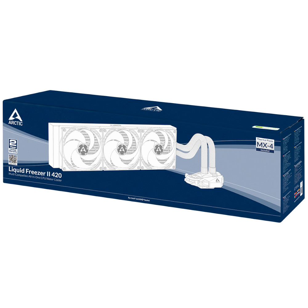 Arctic - Arctic Liquid Freezer II High Performance CPU Water Cooler - 420mm