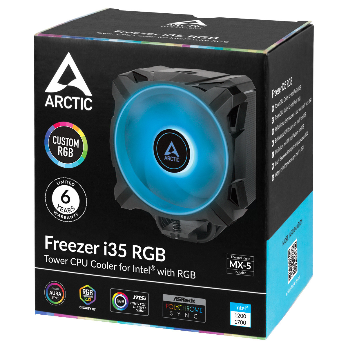 Arctic - Arctic Freezer i35 RGB Intel CPU Cooler