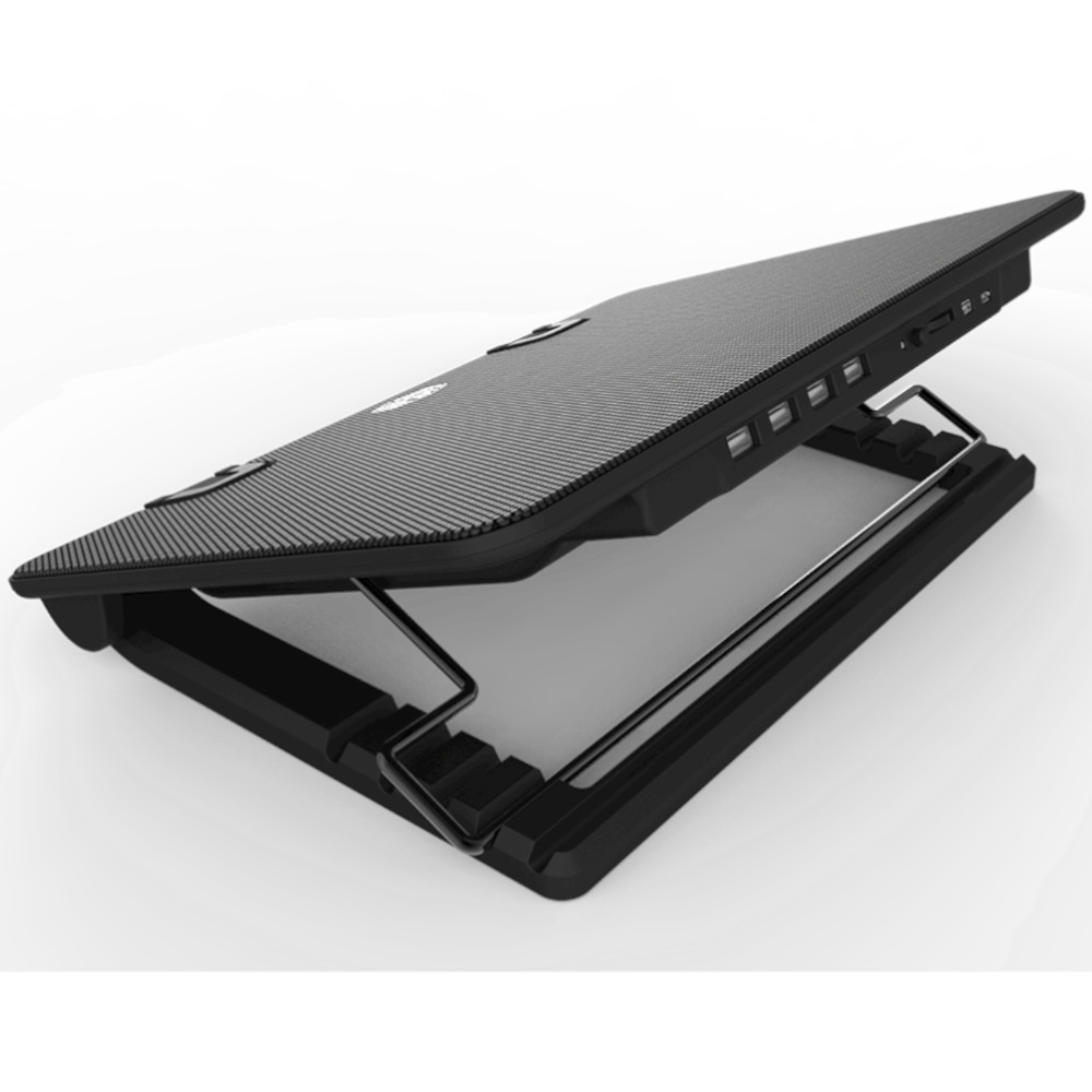 Cooler Master - Cooler Master ErgoStand IV 17" Laptop/Notebook Cooler - Black