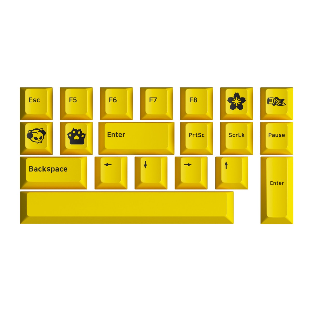 Akko - AKKO 3068B Plus Black&Gold USB RGB Mechanical Gaming Keyboard CS Jelly Purple Switch UK ISO