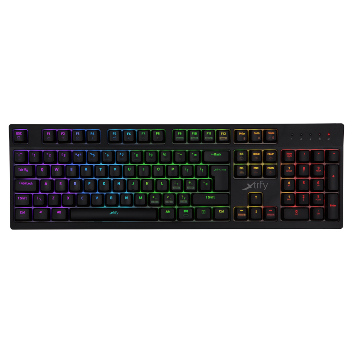 Cherry Xtrfy - Cherry Xtrfy K2-RGB Mechanical Gaming Keyboard Kailh Red Switch UK Layout (XG-K2-R-RGB-UK)