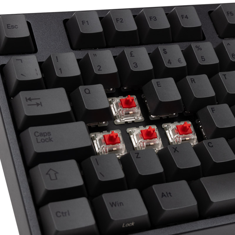 Varmilo - Varmilo VEA109 Charcoal Gaming Keyboard, MX-Red, White-LED - UK Layout