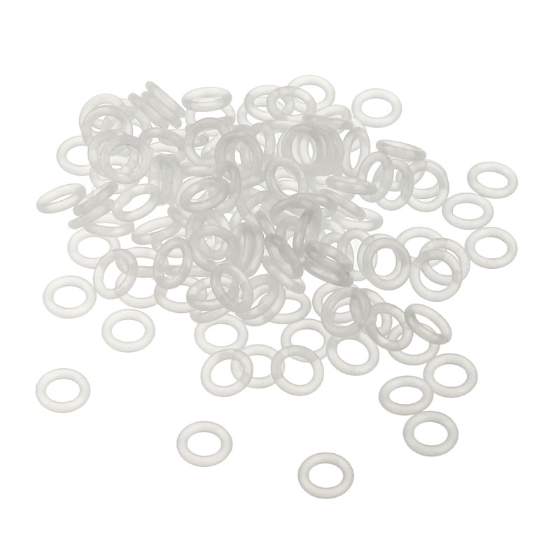 OcUK Tech Labs Noise Dampening O-Rings for Cherry MX Keyboards- Clear - 125 pieces