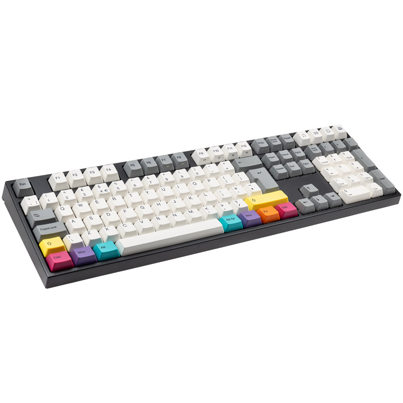 Varmilo VEA109 CMYK Gaming Keyboard, MX-Silent-Red, White-LED - UK Layout