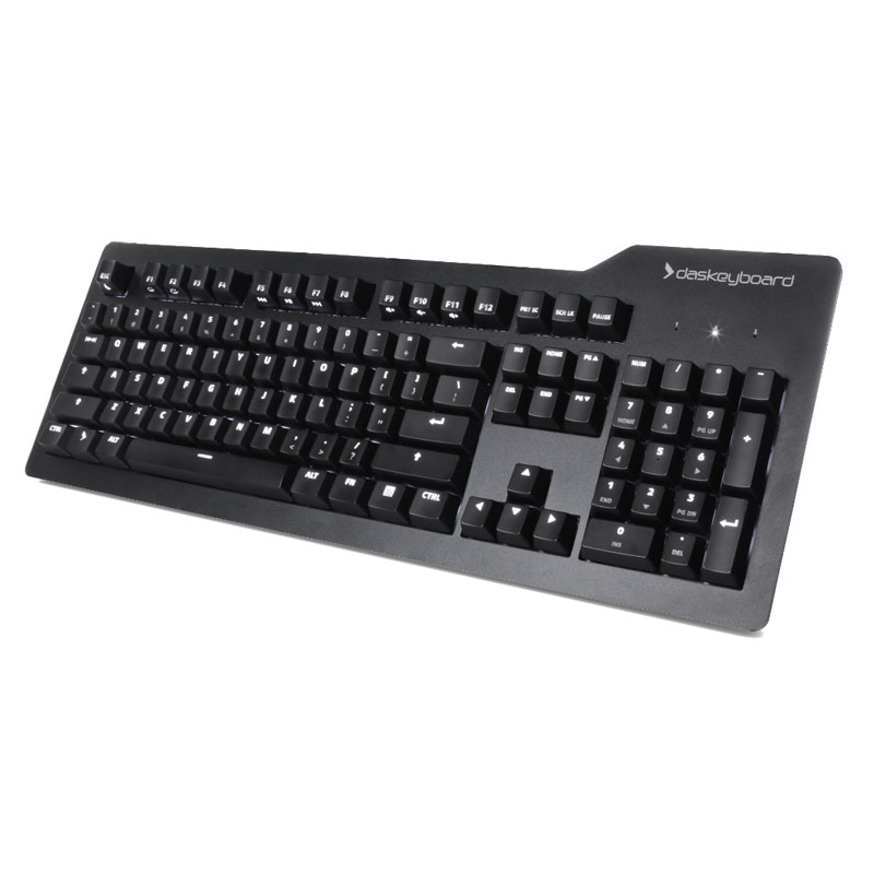 Das Keyboard Prime 13 Mechanical Gaming Keyboard, Cherry MX Brown, White LED - UK Layout