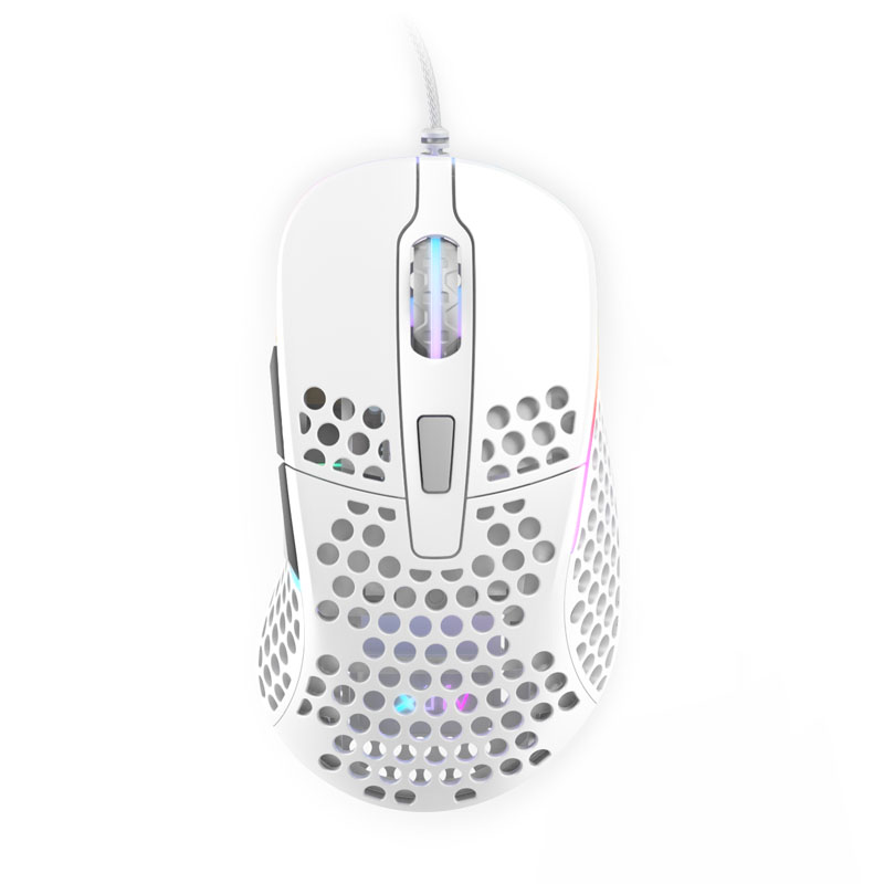 Cherry Xtrfy - Cherry Xtrfy M4 RGB USB Optical Gaming Mouse - White (XG-M4-RGB-WHITE)