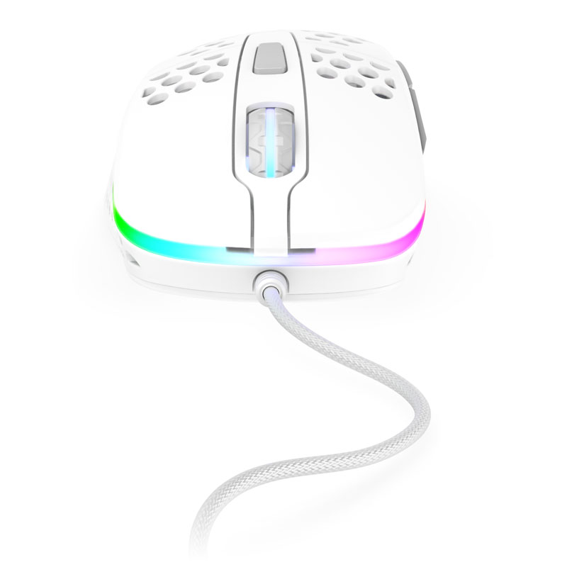 Cherry Xtrfy - Cherry Xtrfy M4 RGB USB Optical Gaming Mouse - White (XG-M4-RGB-WHITE)