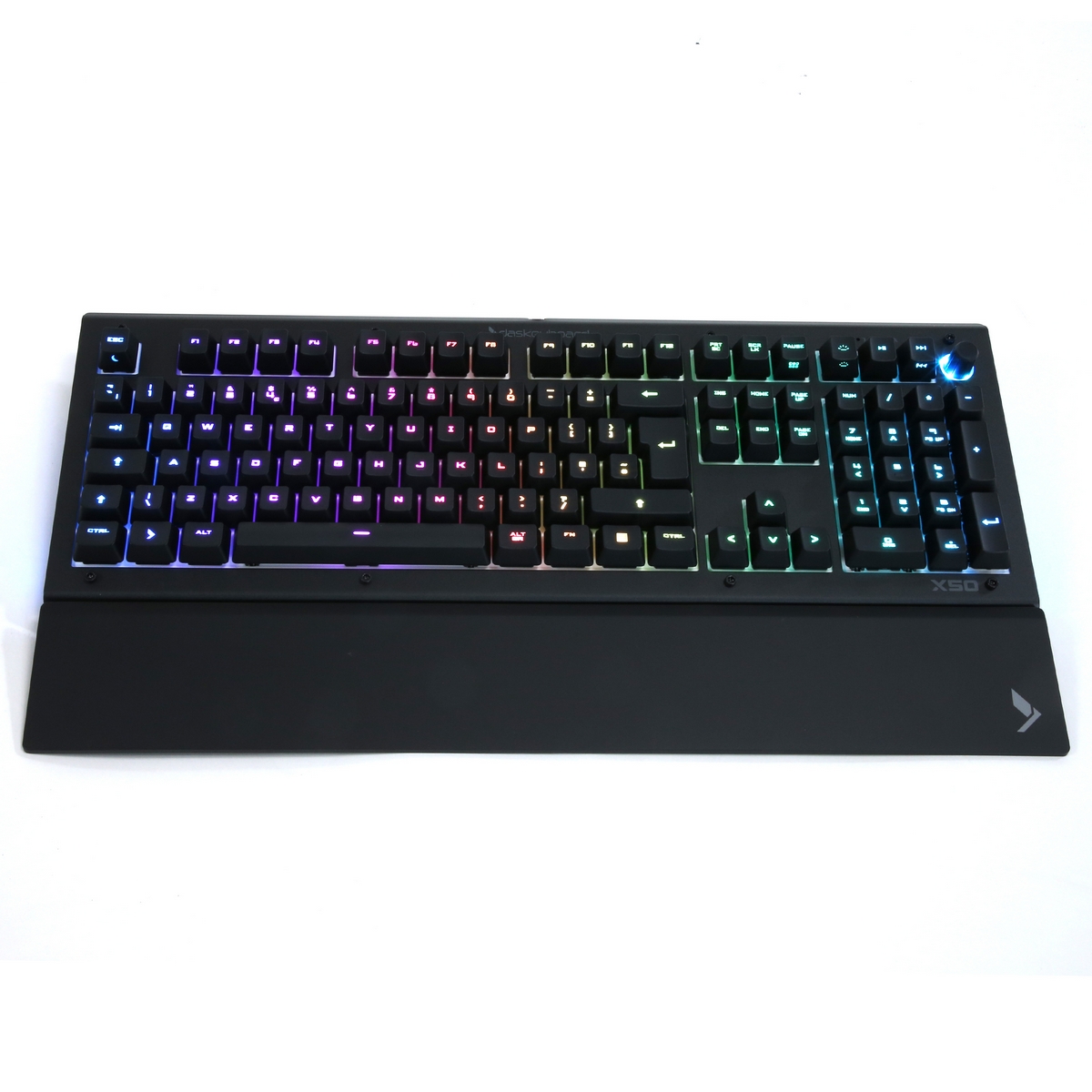 Das Keyboard X50Q USB RGB Soft Tactile Mechanical Gaming Keyboard UK Layout
