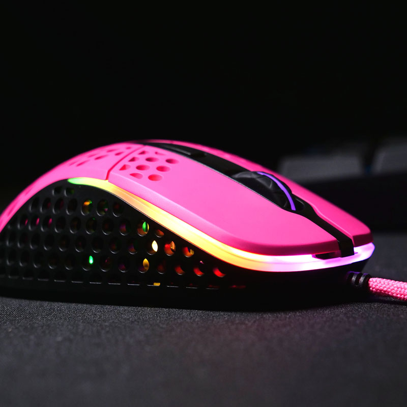 Cherry Xtrfy - Cherry Xtrfy M4 RGB USB Optical Gaming Mouse - Pink (XG-M4-RGB-PINK)
