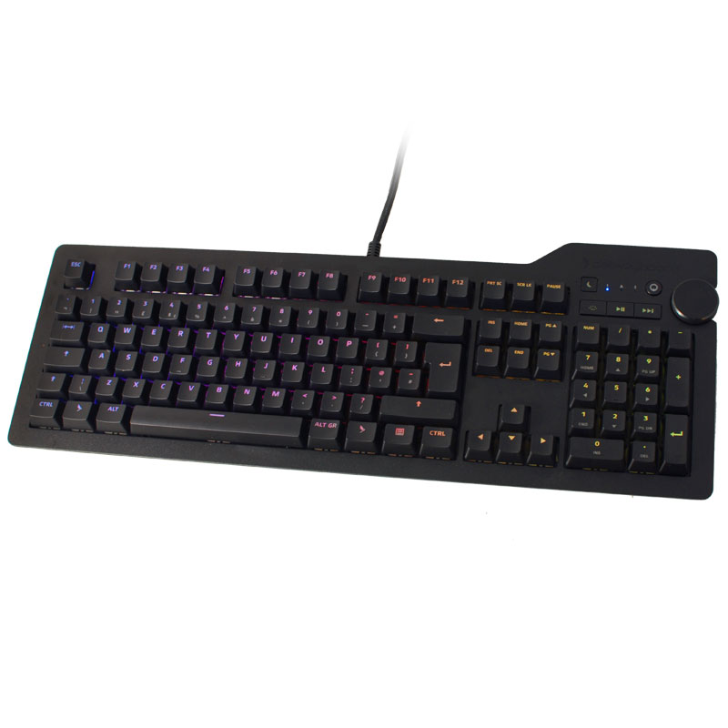 Das Keyboard 4Q USB RGB Mechanical Gaming Keyboard Cherry MX Brown UK Layout