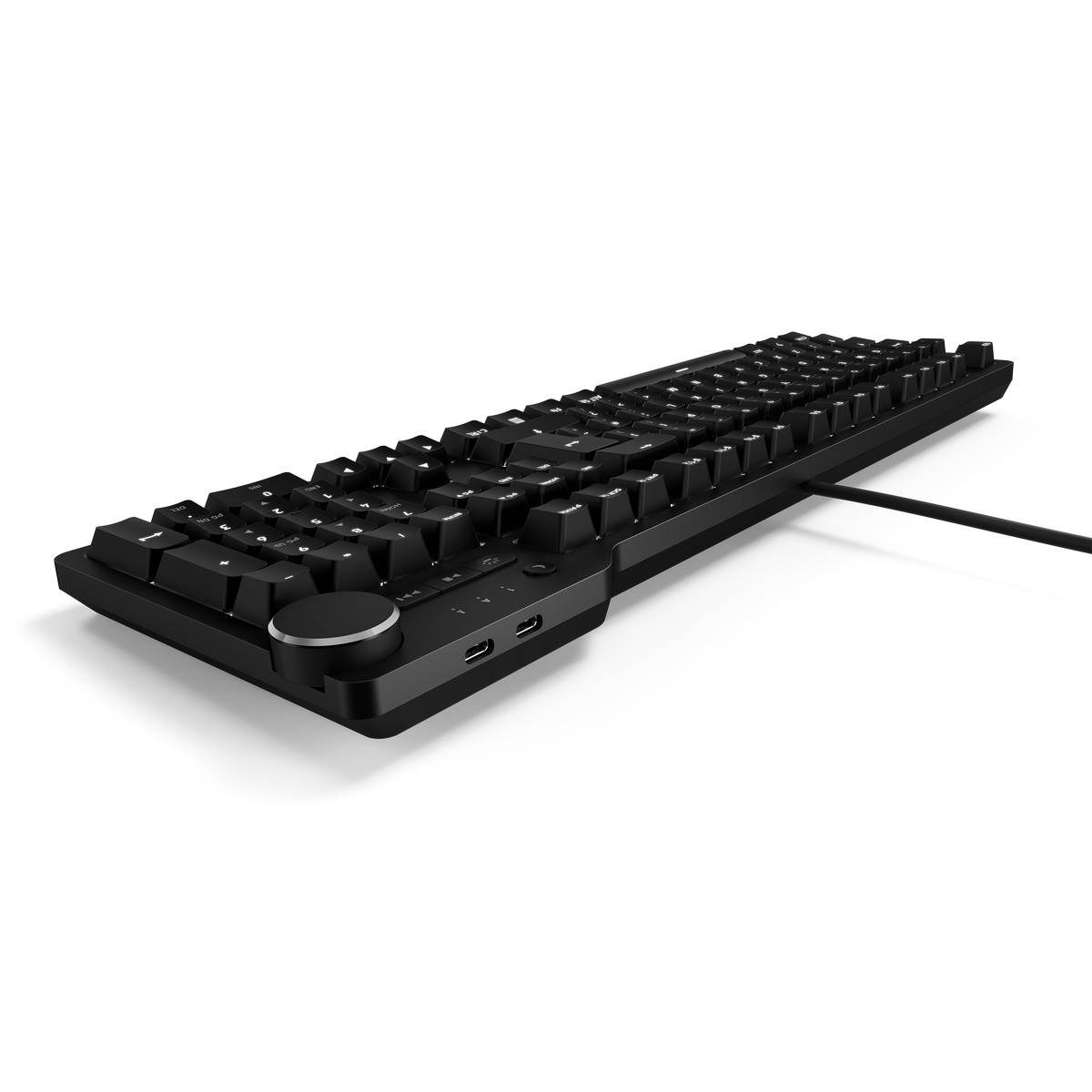 Das Keyboard - Das Keyboard Pro 6 Mechanical Gaming Keyboard Cherry MX Brown UK Layout (DK6ABSLEDMXBUKX)