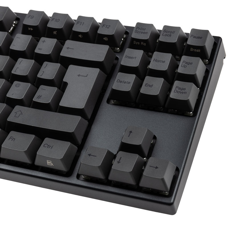 Varmilo - Varmilo VEA88 Charcoal TKL Gaming Keyboard, MX-Silent-Red, White-LED - UK Layout