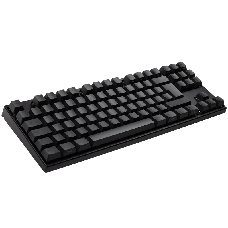 Varmilo - Varmilo VEA88 Charcoal TKL Gaming Keyboard, MX-Silent-Red, White-LED - UK Layout