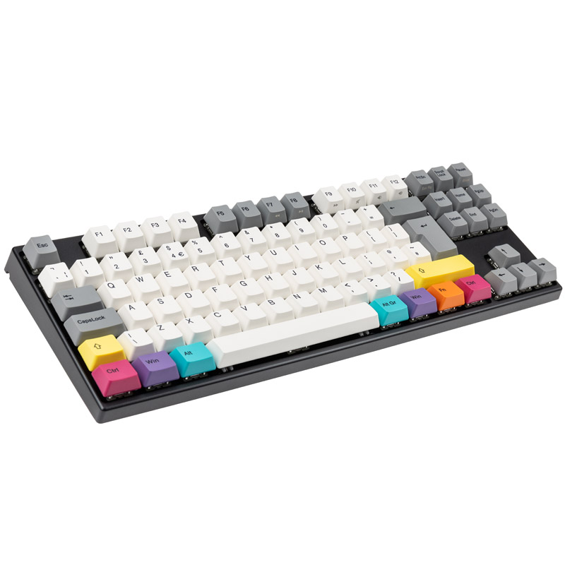 B Grade Varmilo VEA88 CMYK Gaming Keyboard, MX-Brown, White-LED - UK Layout