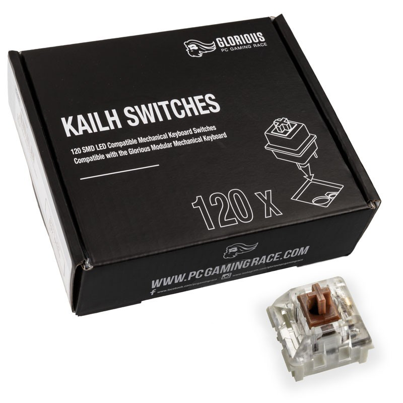 Glorious - Glorious Kailh Speed Bronze Switches (120 pieces)