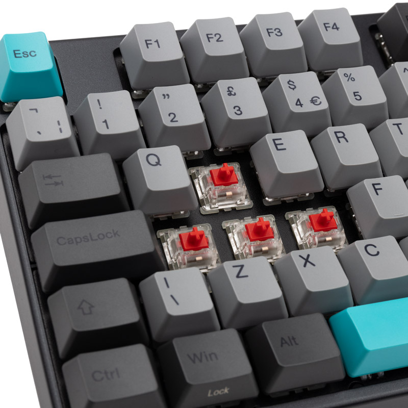 Varmilo - Varmilo VEA88 Moonlight TKL Gaming Keyboard, MX-Red, White-LED - UK Layout