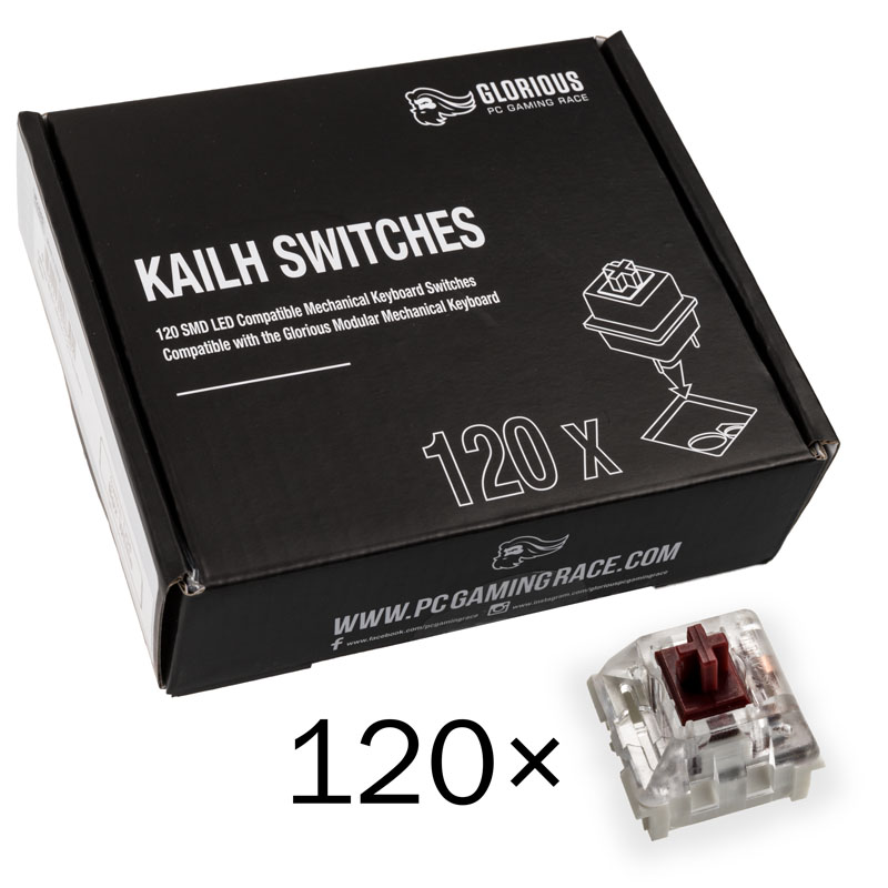 Glorious - Glorious Kailh Speed Copper Switches (120 pieces) (KAI-COPPER)