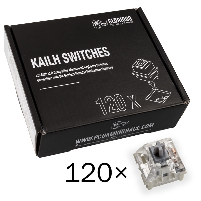 Glorious Kailh Speed Silver Switches (120 pieces) (KAI-SILVER)