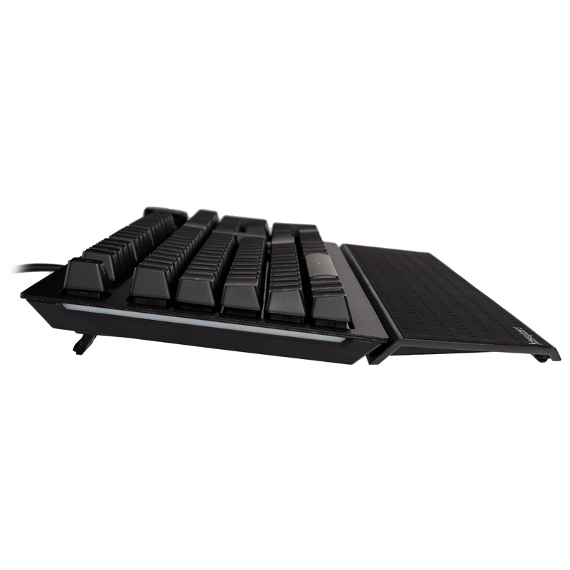 Das Keyboard - Das Keyboard 5QS Mechanical Gaming Keyboard, Omron Gamma-Zulu, UK-Layout, Black (DKPK5QSP0GZS0UKX)