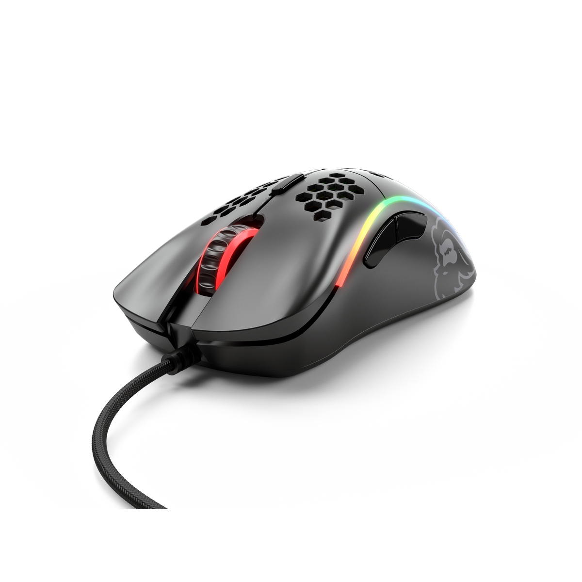 Glorious Model D USB RGB Optical Gaming Mouse - Matte Black (GD-BLACK)