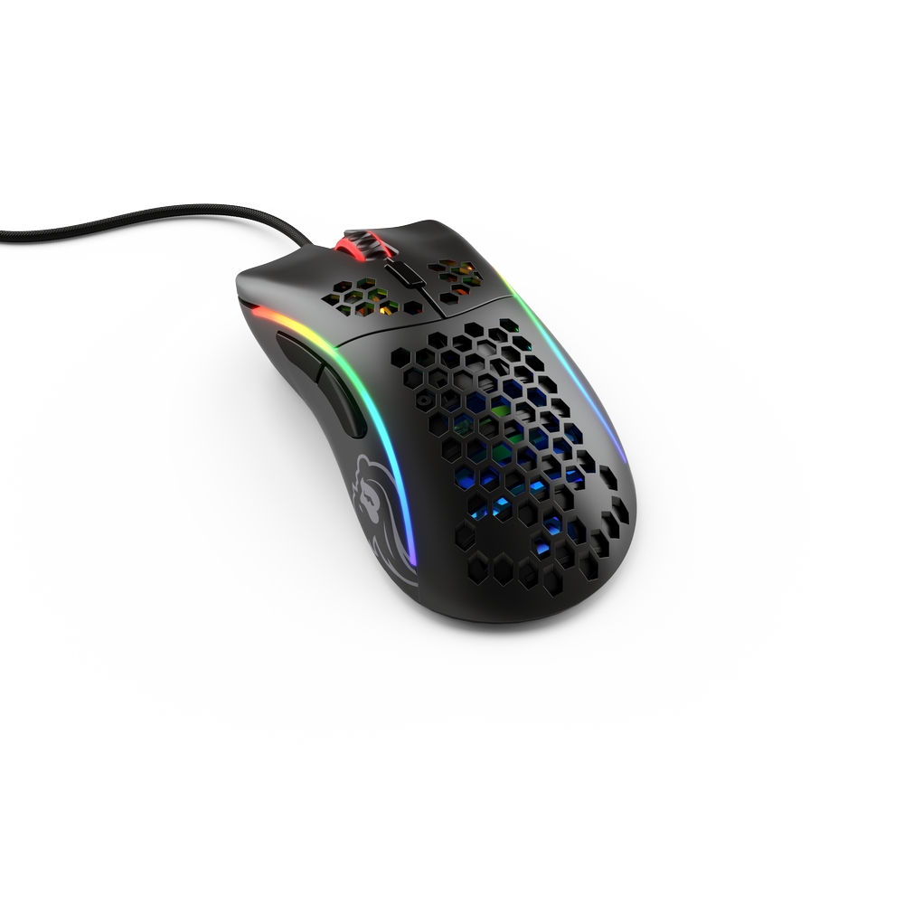 Glorious - Glorious Model D- USB RGB Optical Gaming Mouse - Matte Black (GLO-MS-DM-MB)