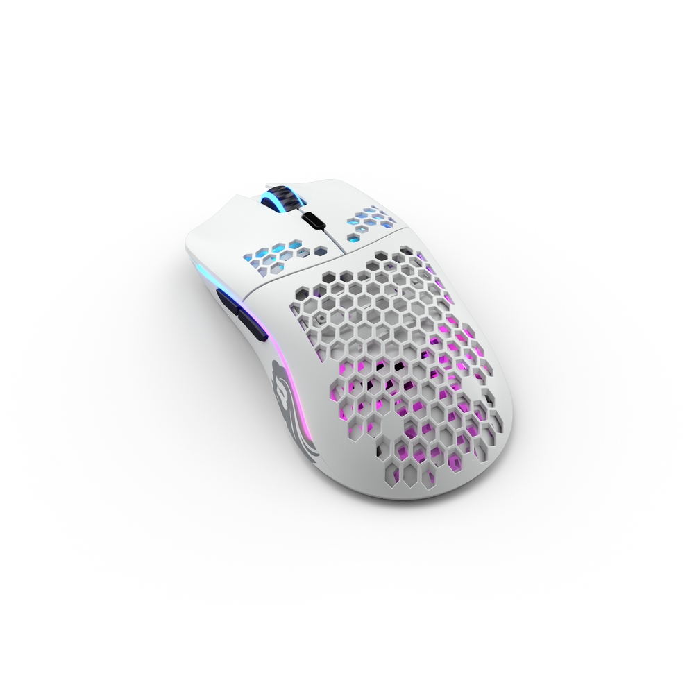 Glorious - Glorious Model O Wireless RGB Gaming Mouse - Matte White (GLO-MS-OW-MW)