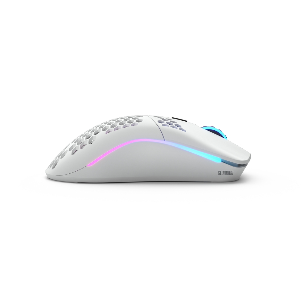 Glorious - Glorious Model O Wireless RGB Gaming Mouse - Matte White (GLO-MS-OW-MW)