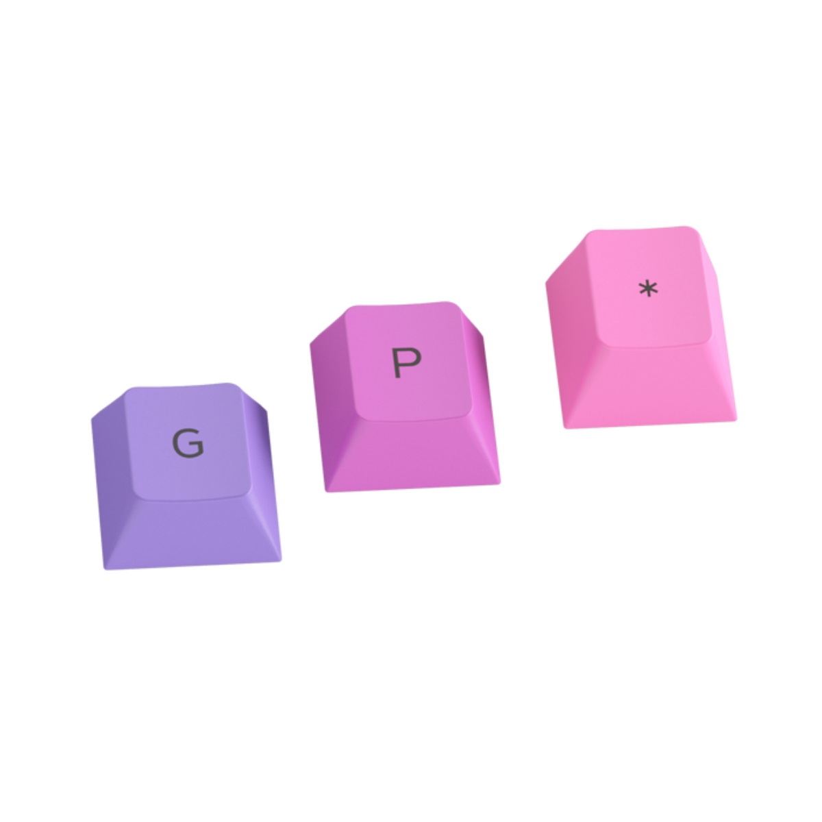 Glorious GPBT Keycaps - 114 PBT Keycaps, ANSI, US-Layout, Nebula (GLO-KC-GPBT-N)