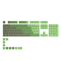 Photos - Keyboard Glorious GPBT Keycaps - 114 PBT Keycaps, ANSI, US-Layout, Olive ( 