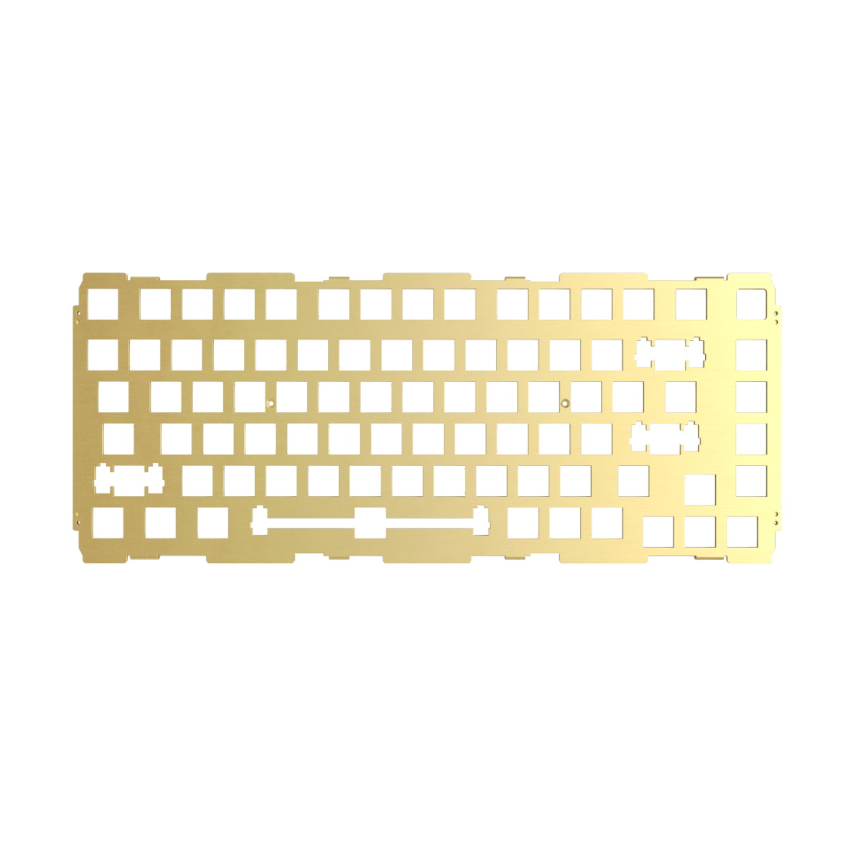 Glorious GMMK Pro 75 Switch Plate - Brass, ISO (GLO-ACC-P75-SP-B-ISO)