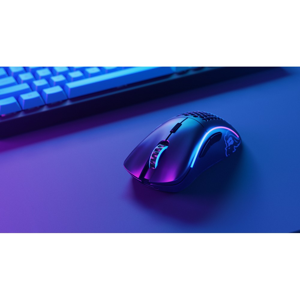 Glorious - Glorious Model D Wireless RGB Optical Gaming Mouse - Matte Black (GLO-MS-DW-MB)