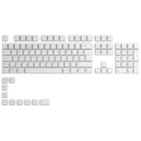 Photos - Keyboard Glorious GPBT Keycaps - 115 PBT keycaps, ISO, UK layout, Arctic W 