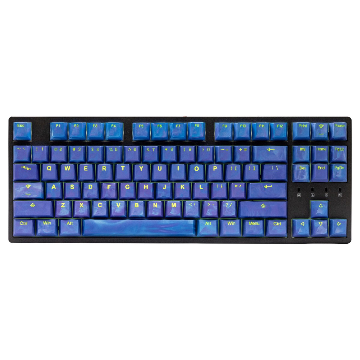 Tai-Hao Backlit Cubic ABS Avatar 2 Purple 149 Keycap Set - UK/US Layout