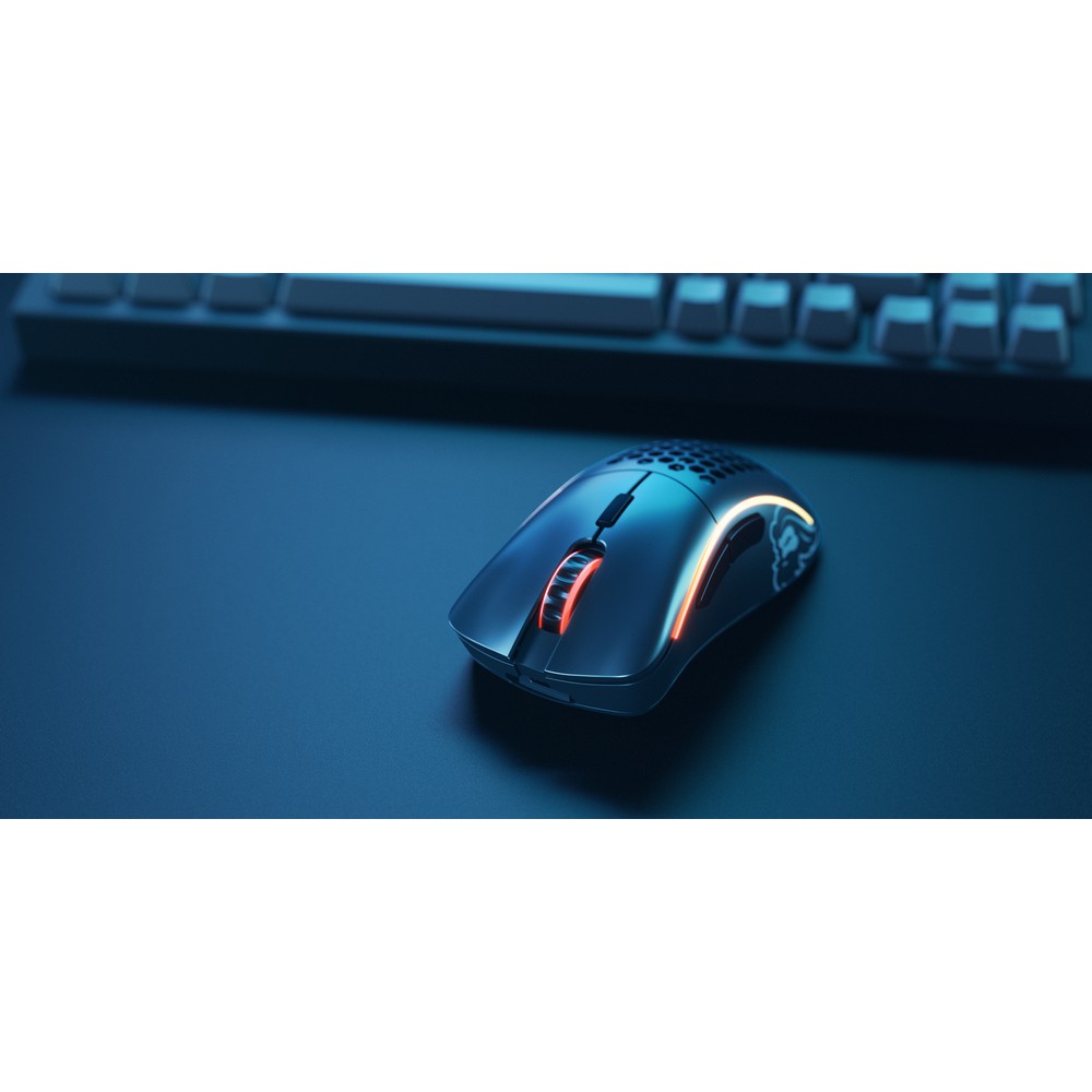 Glorious - Glorious Model D- Wireless RGB Optical Gaming Mouse - Matte Black (GLO-MS-DMW-MB)