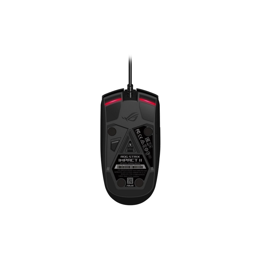 Asus - ASUS ROG Strix Impact II USB Optical RGB Wired Gaming Mouse (90MP01E0-B0UA00)
