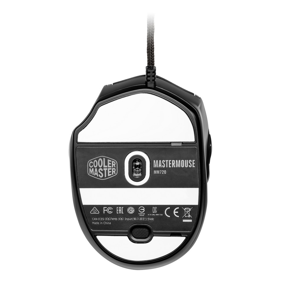 Cooler Master - Cooler Master MM720 USB Optical RGB Gaming Mouse - Glossy Black (MM-720-KKOL2)